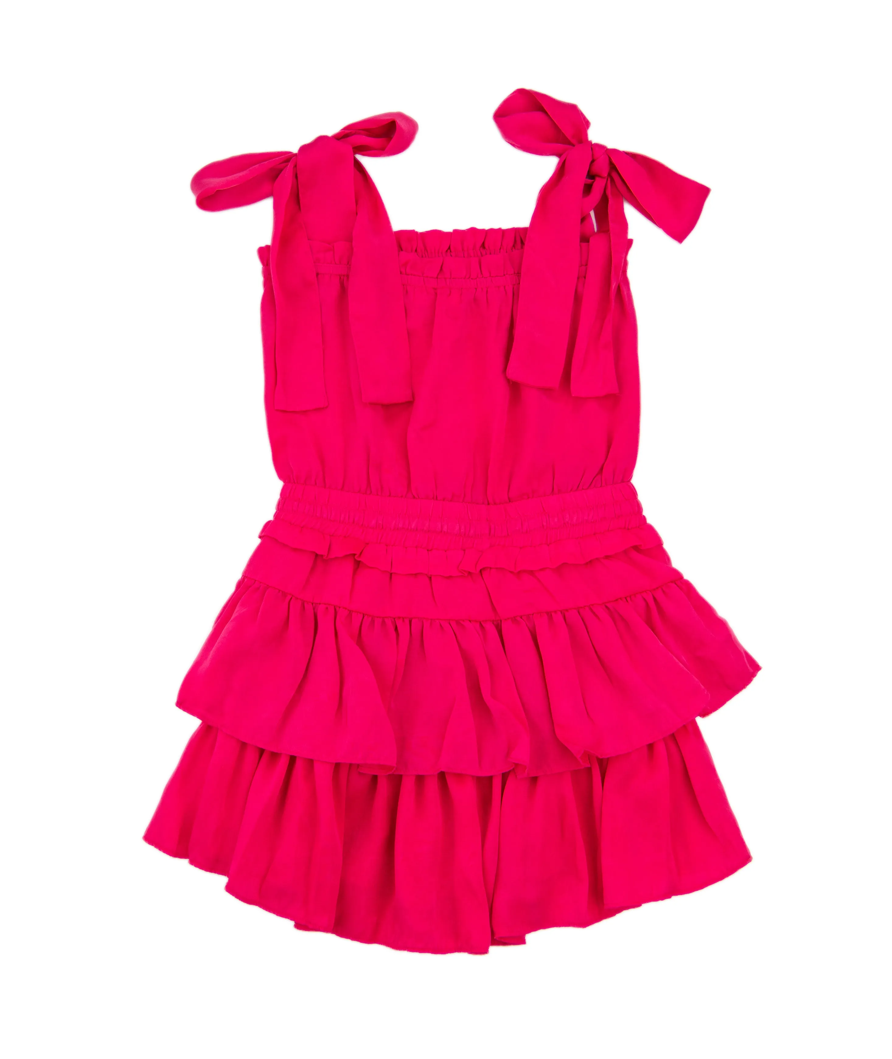 8apart Women Carrie Strapless Ruffle Romper