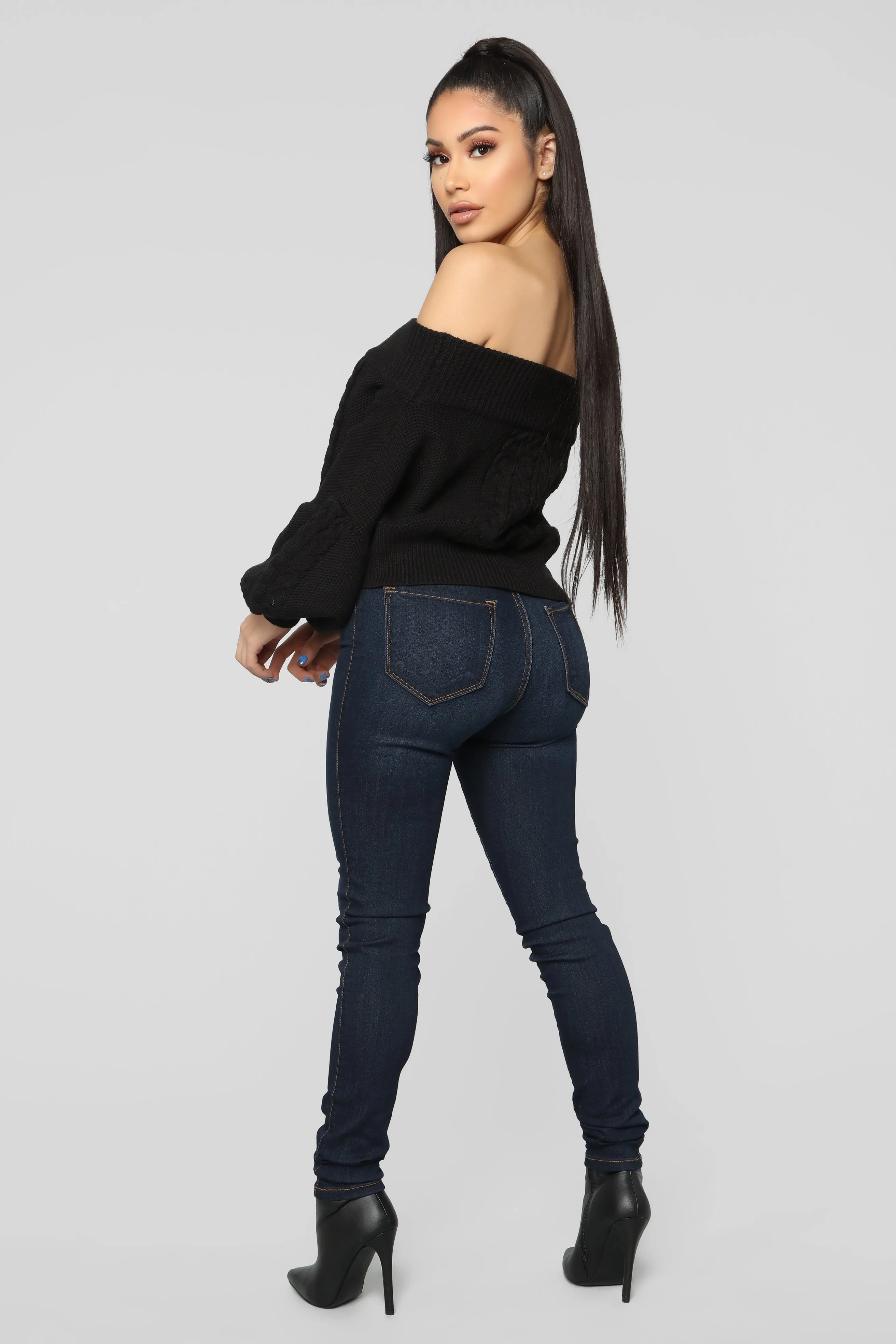 Addicted To Love Sweater - Black