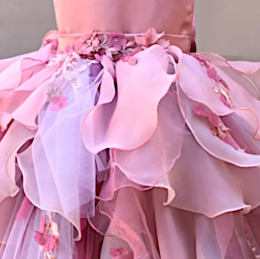 Aimee Floral Petal Dress