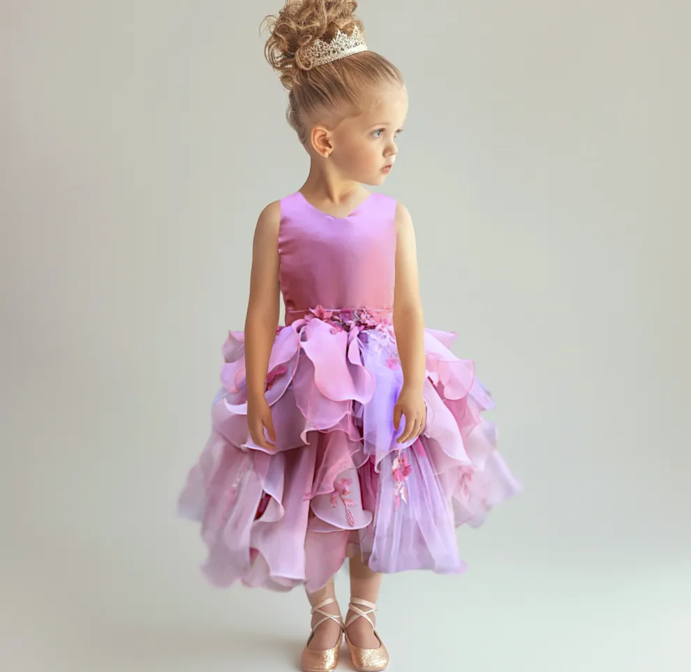 Aimee Floral Petal Dress