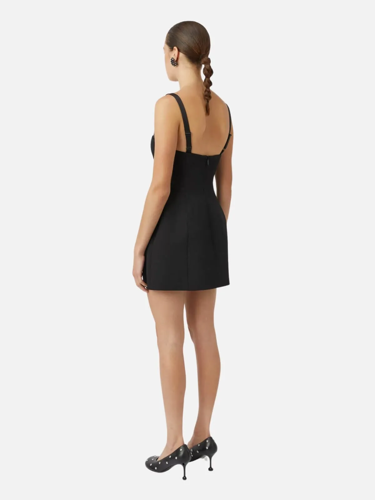 Ama Mini Dress - Black