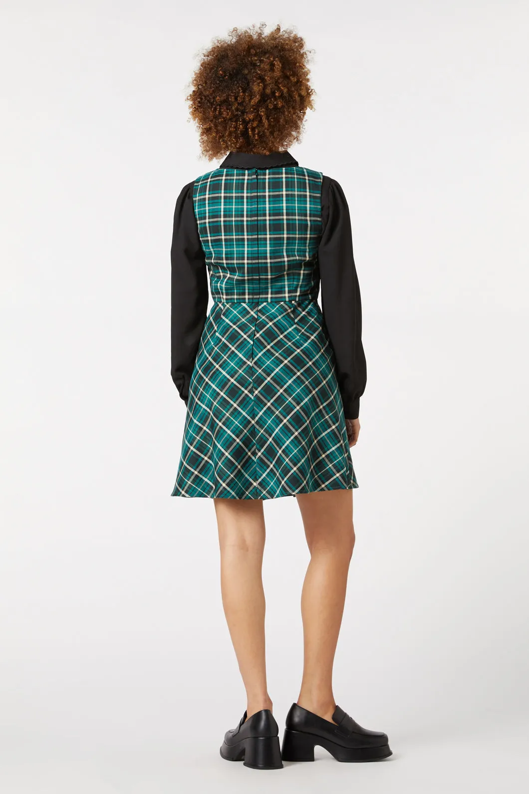 Amber Check Pinny
