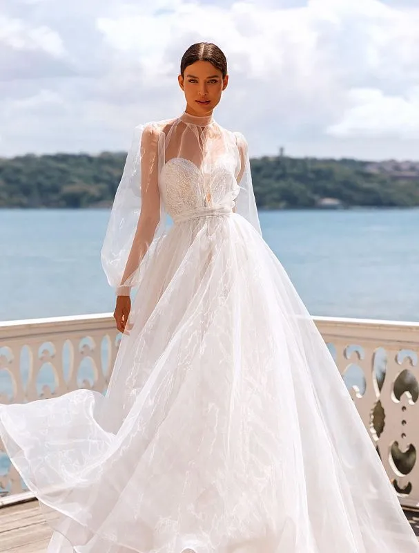 Astonishing White Wedding Dress