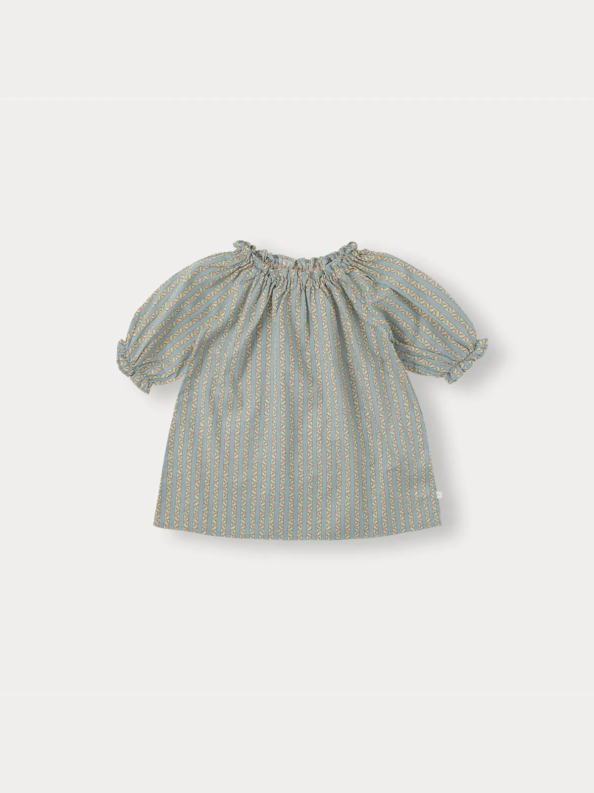 BENE BENE CHERISH FLORAL BALLOON SLEEVE DRESS