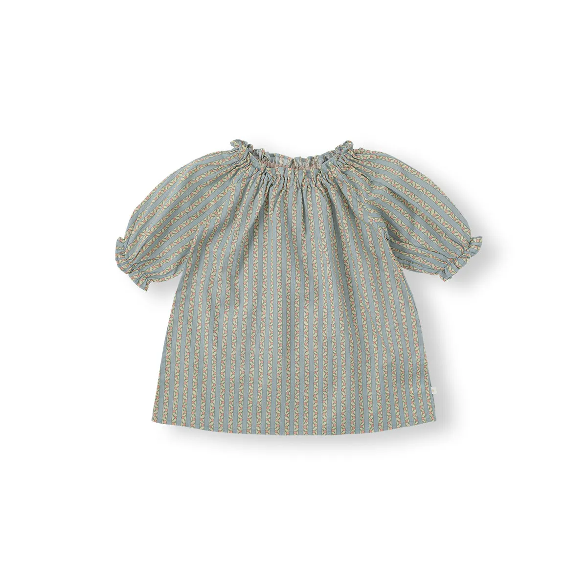 BENE BENE CHERISH FLORAL BALLOON SLEEVE DRESS