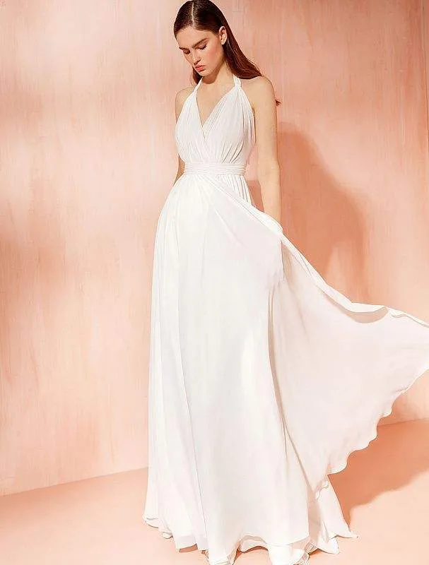 Blanch White Wedding Dress