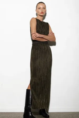 BOATNECK IMAGAWA DRESS CAPER