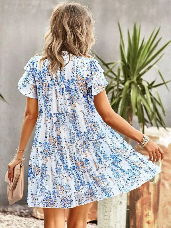 Bohemian Blossom Floral Dress