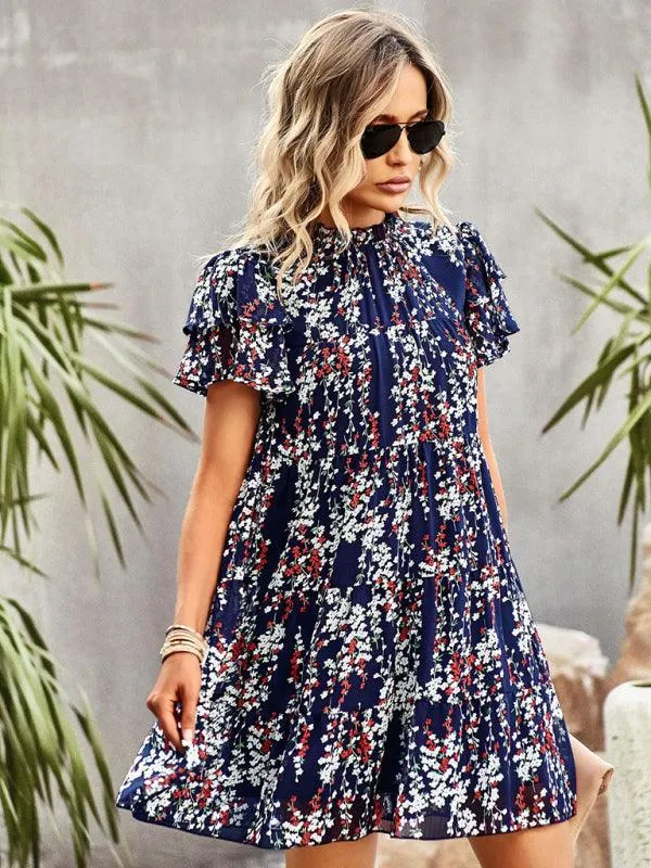 Bohemian Blossom Floral Dress