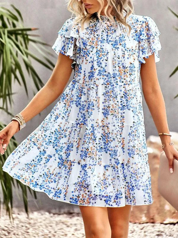 Bohemian Blossom Floral Dress