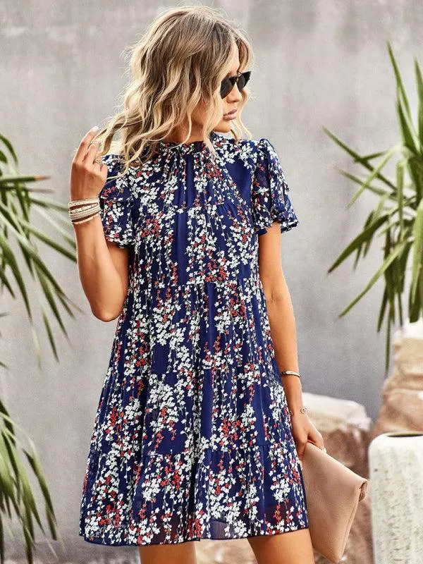 Bohemian Blossom Floral Dress