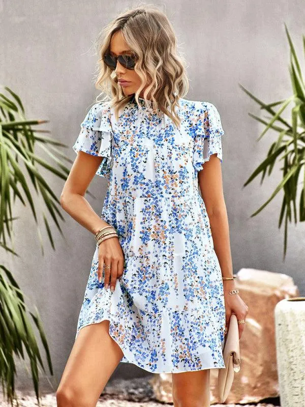 Bohemian Blossom Floral Dress