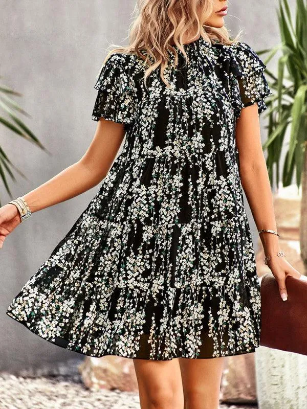 Bohemian Blossom Floral Dress