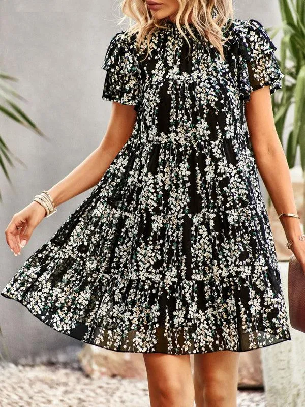 Bohemian Blossom Floral Dress