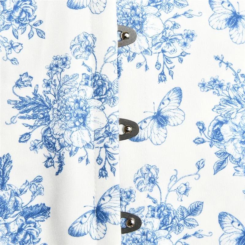 Boho Chic Floral Slim Dress