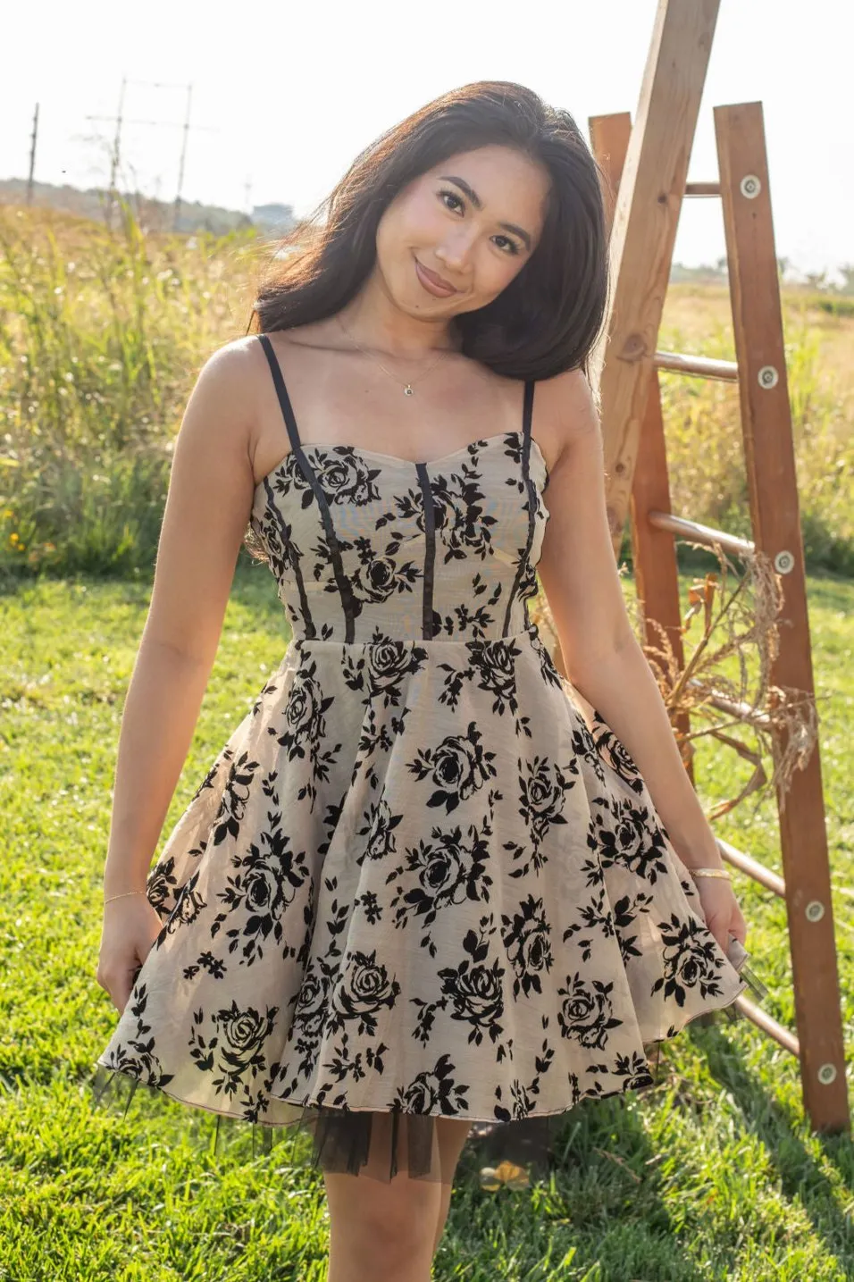 Dark Romance Mini Dress