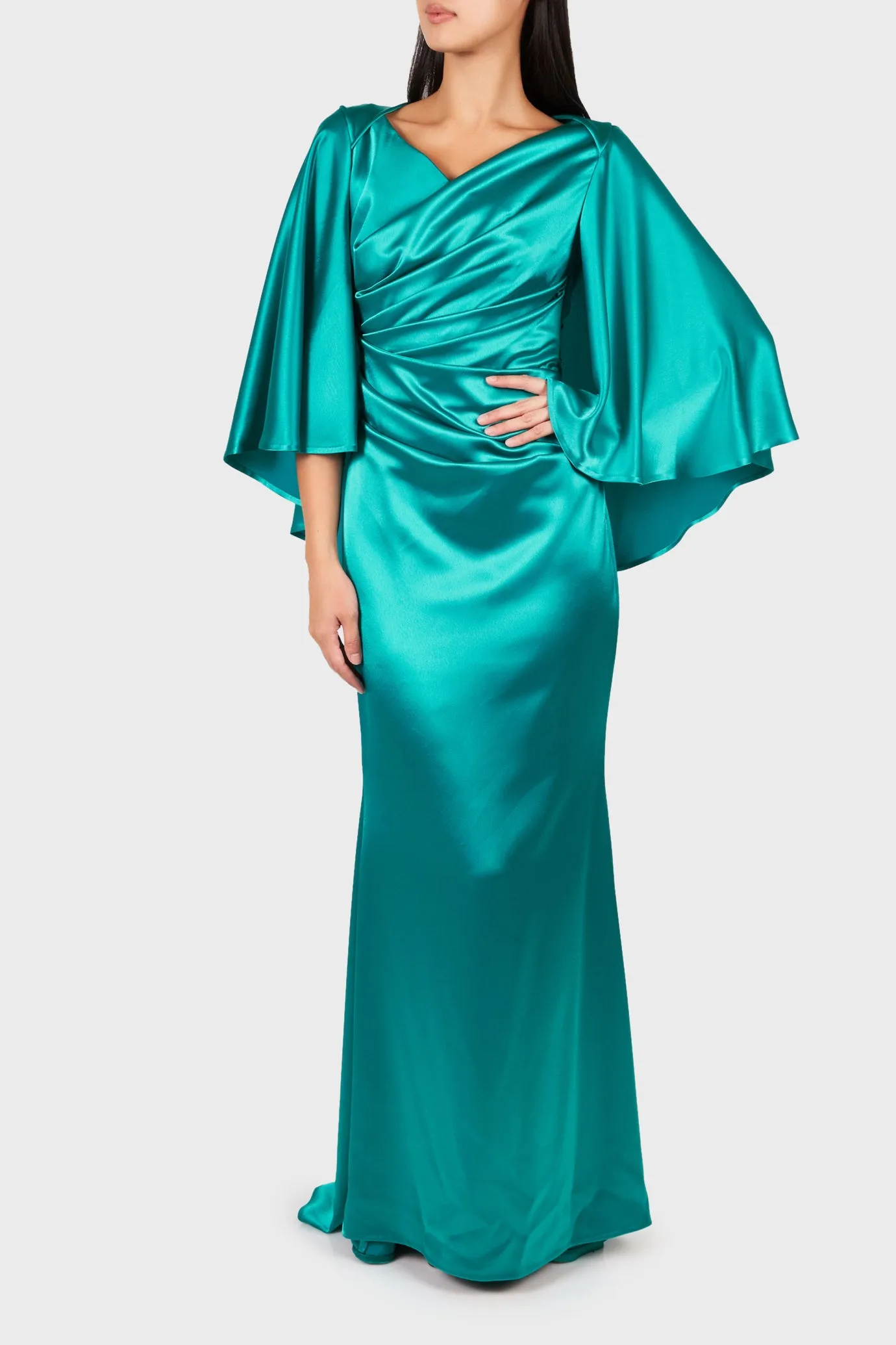 Doris Crepe Satin Dress