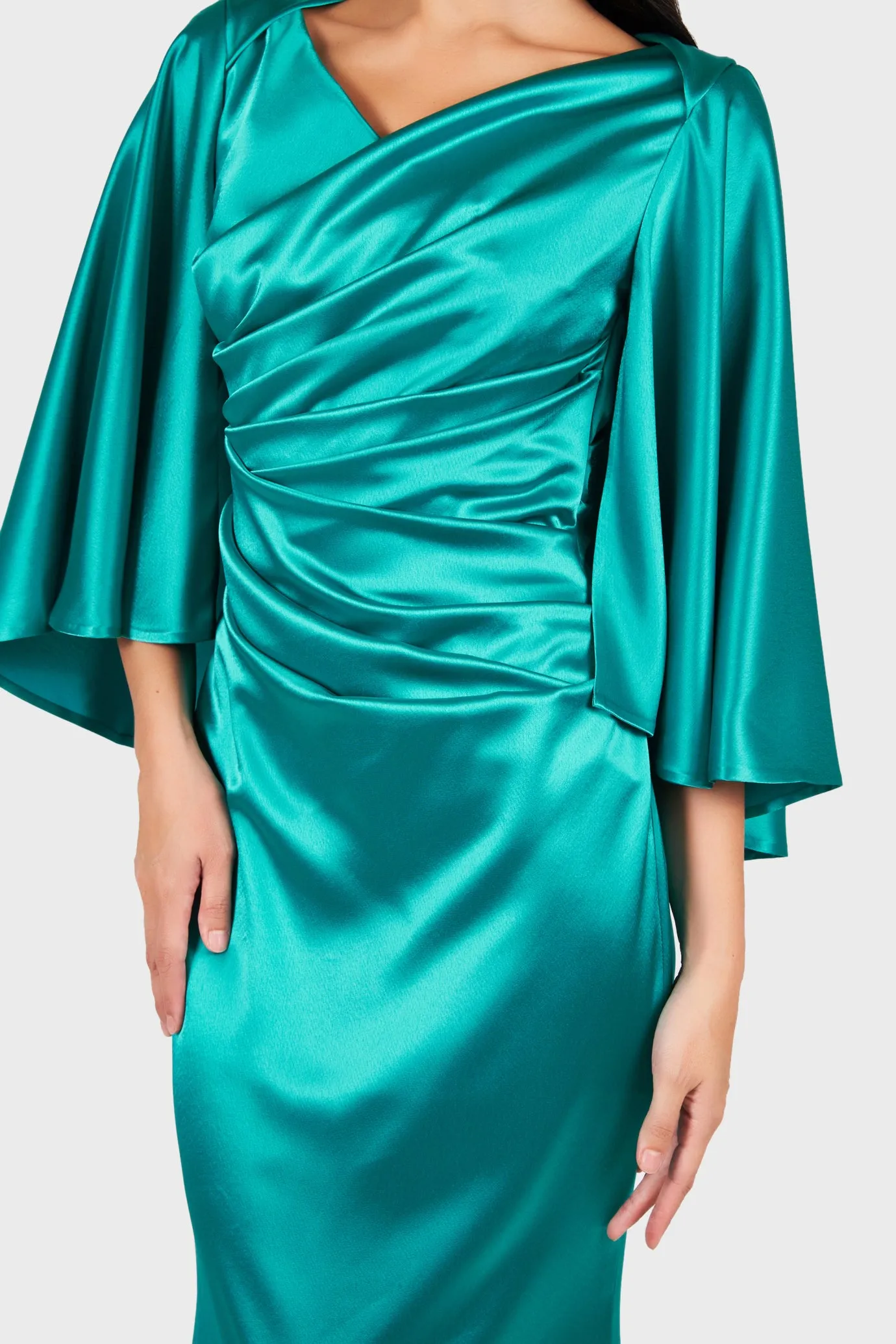 Doris Crepe Satin Dress