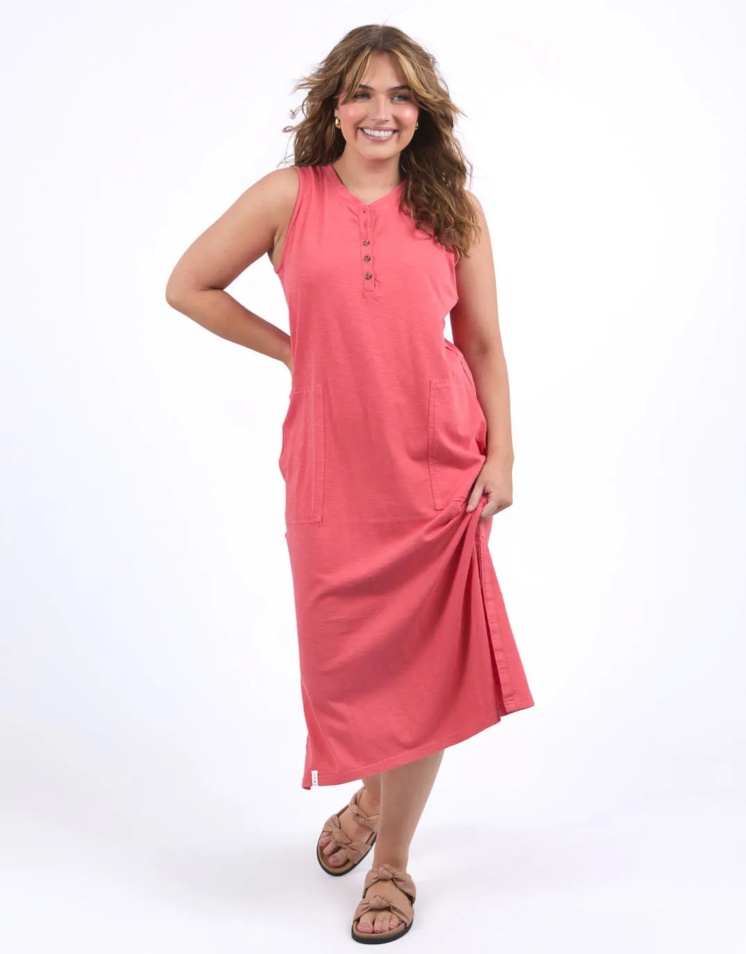 Elysian Dress - Watermelon Crush