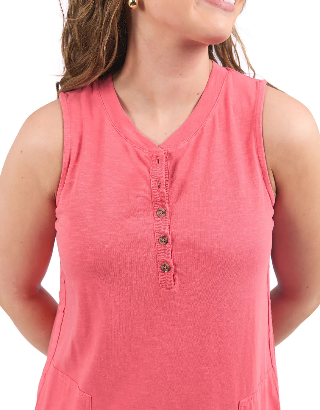 Elysian Dress - Watermelon Crush