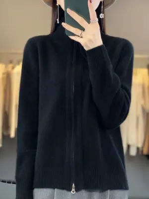 Emilia | Cozy Zip-Up Cardigan