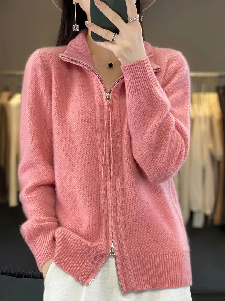 Emilia | Cozy Zip-Up Cardigan
