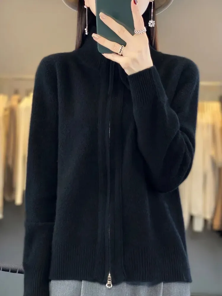 Emilia | Cozy Zip-Up Cardigan