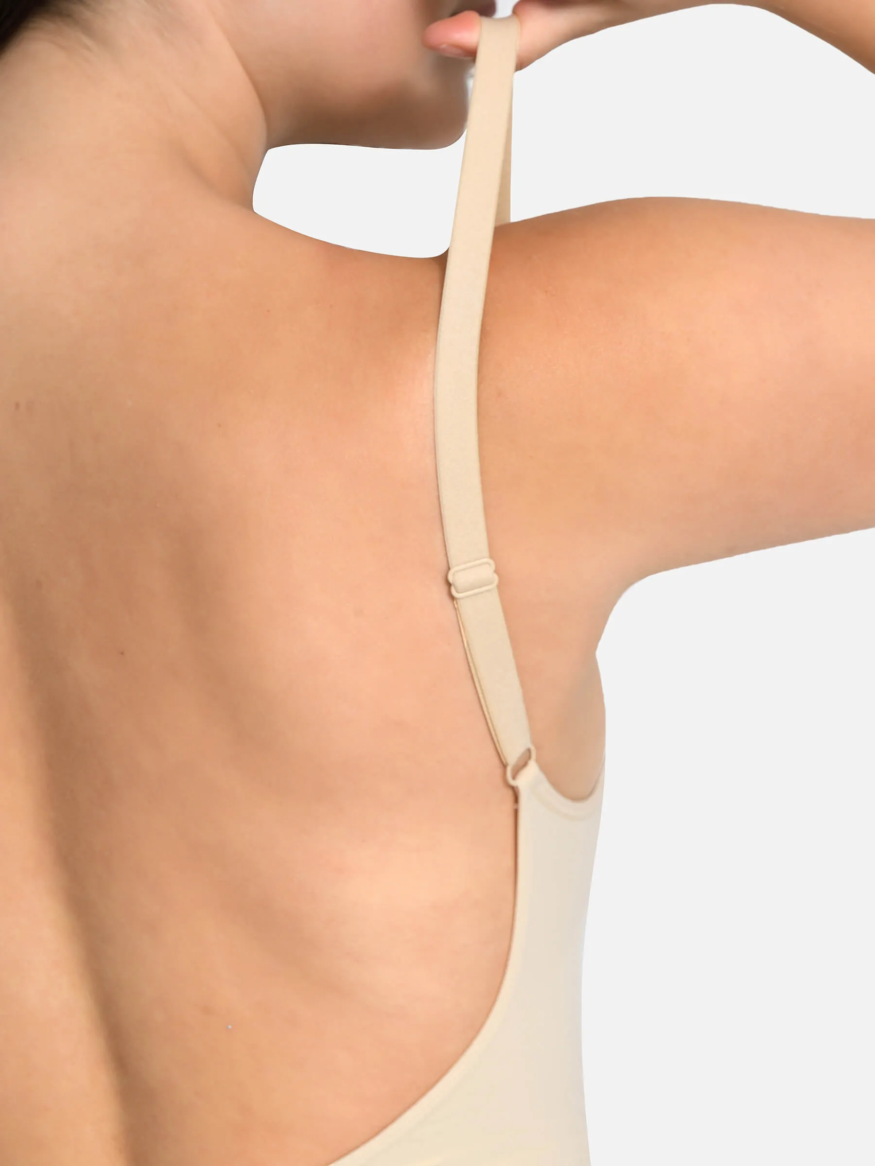 Feelingirl Body Sculpt Backless Seamless Bodysuit