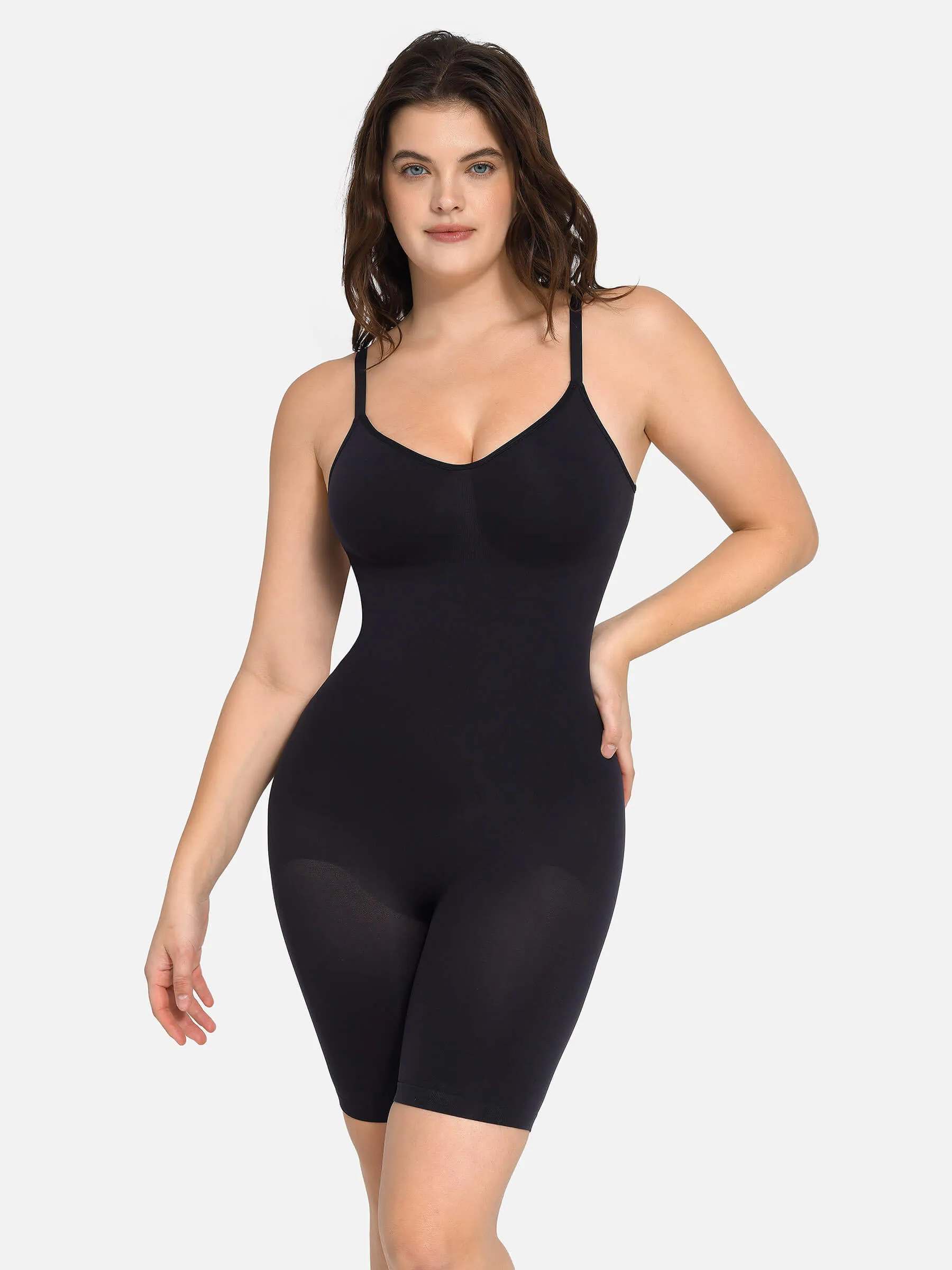 Feelingirl Body Sculpt Backless Seamless Bodysuit