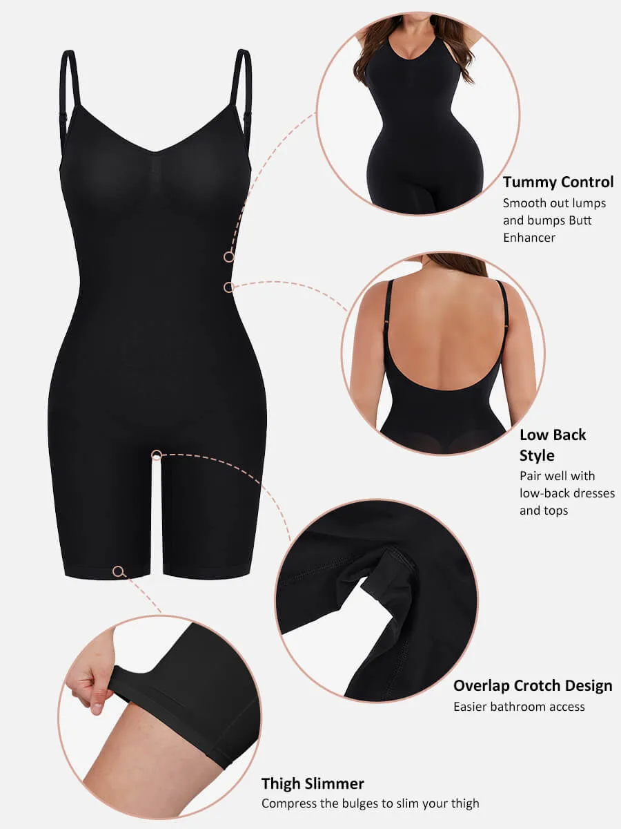 Feelingirl Body Sculpt Backless Seamless Bodysuit