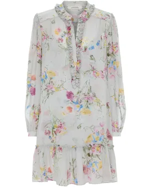 Flowers Romance Mini Dress