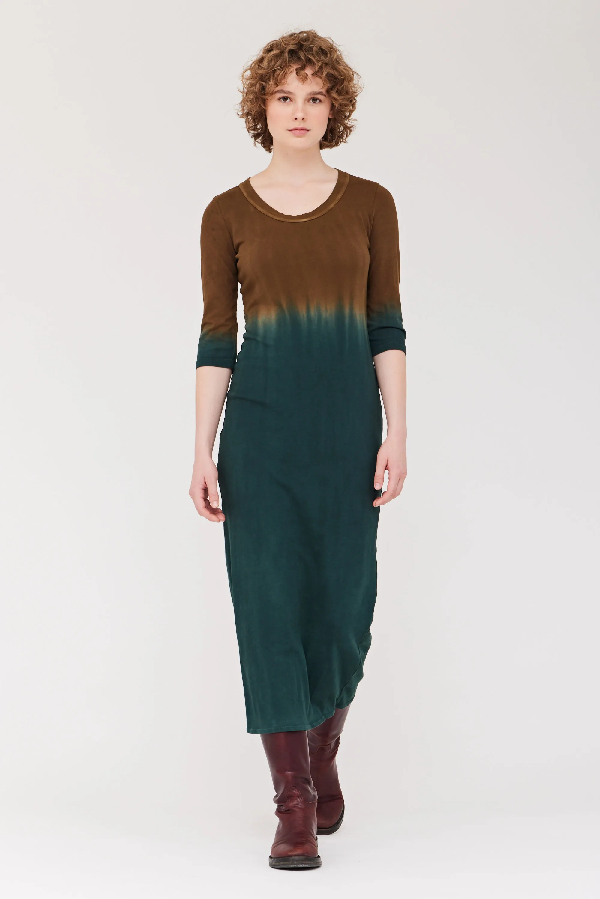 Forest and Honey Jerry Dress