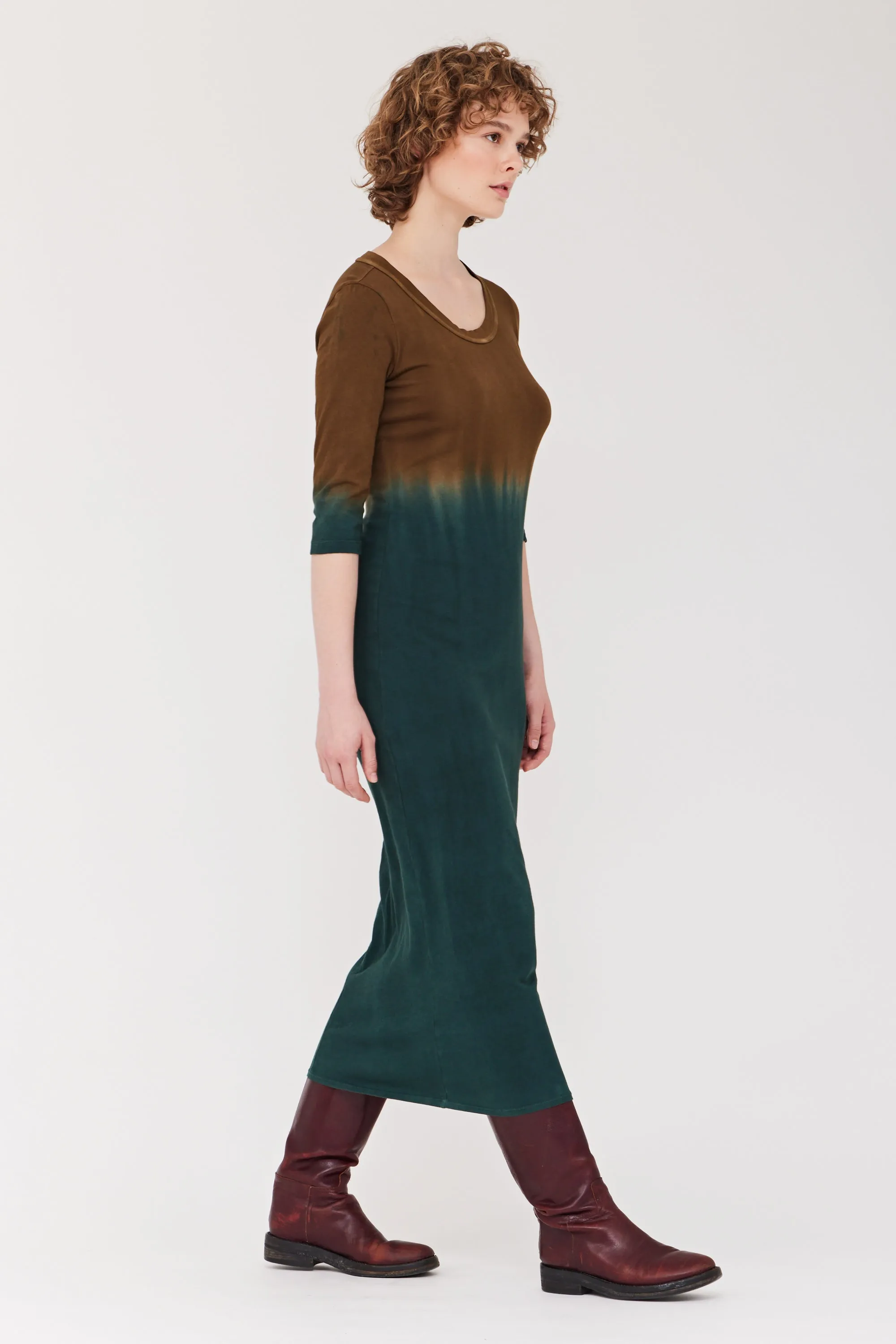 Forest and Honey Jerry Dress