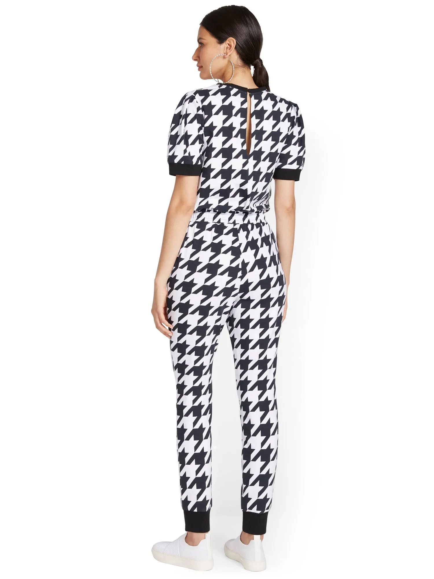 Houndstooth Jumpsuit