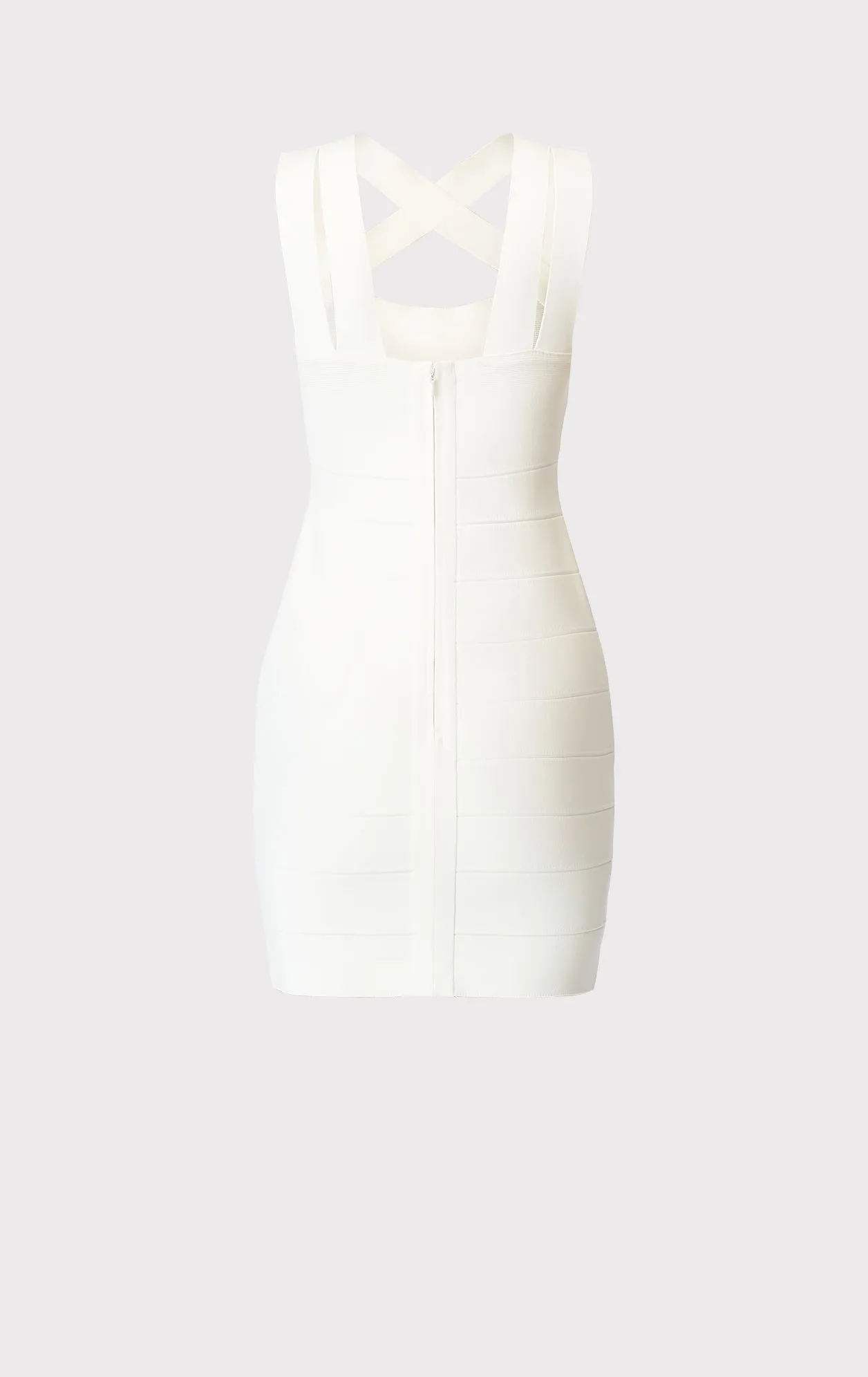 ICON STRAPPY CROSS NECK ICON DRESS