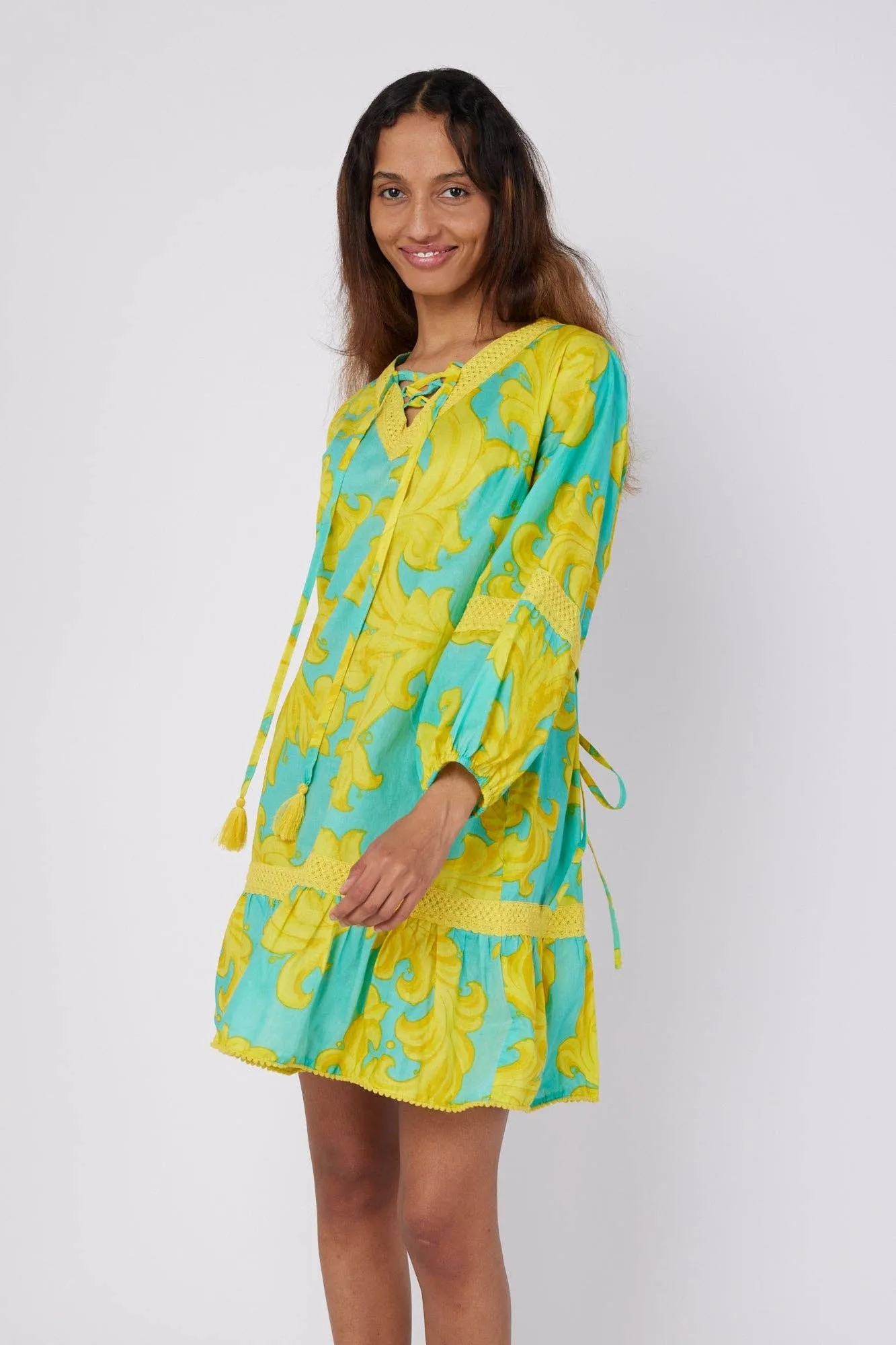 Ilaria Resort Spring Summer Cotton Dress
