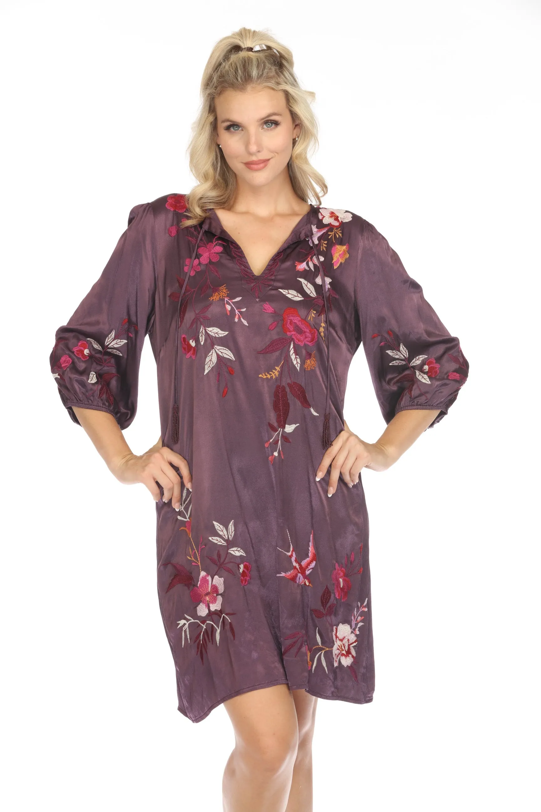 Johnny Was Workshop Mirabel Relaxed Dress W32123 Boho Chic