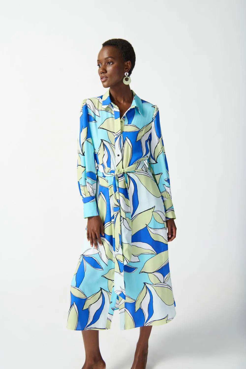 Joseph Ribkoff Dress 242911 Vanilla/Multi