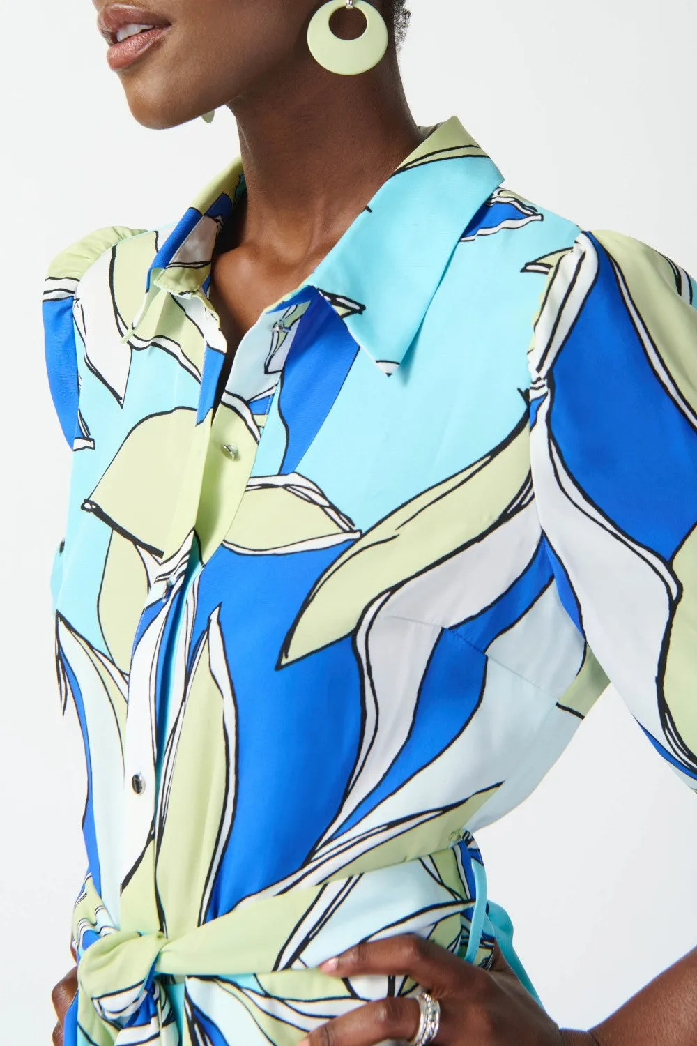 Joseph Ribkoff Dress 242911 Vanilla/Multi
