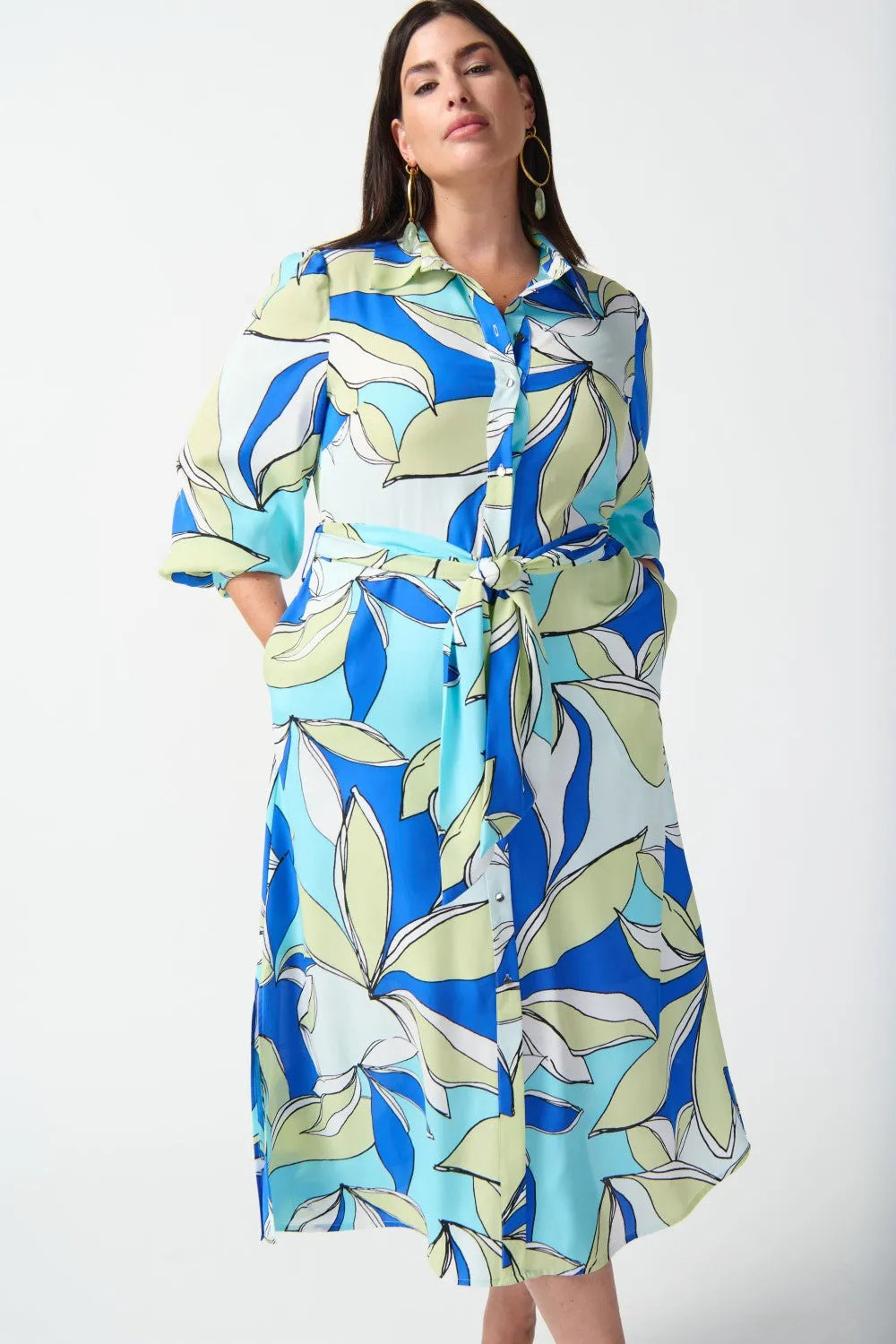 Joseph Ribkoff Dress 242911 Vanilla/Multi