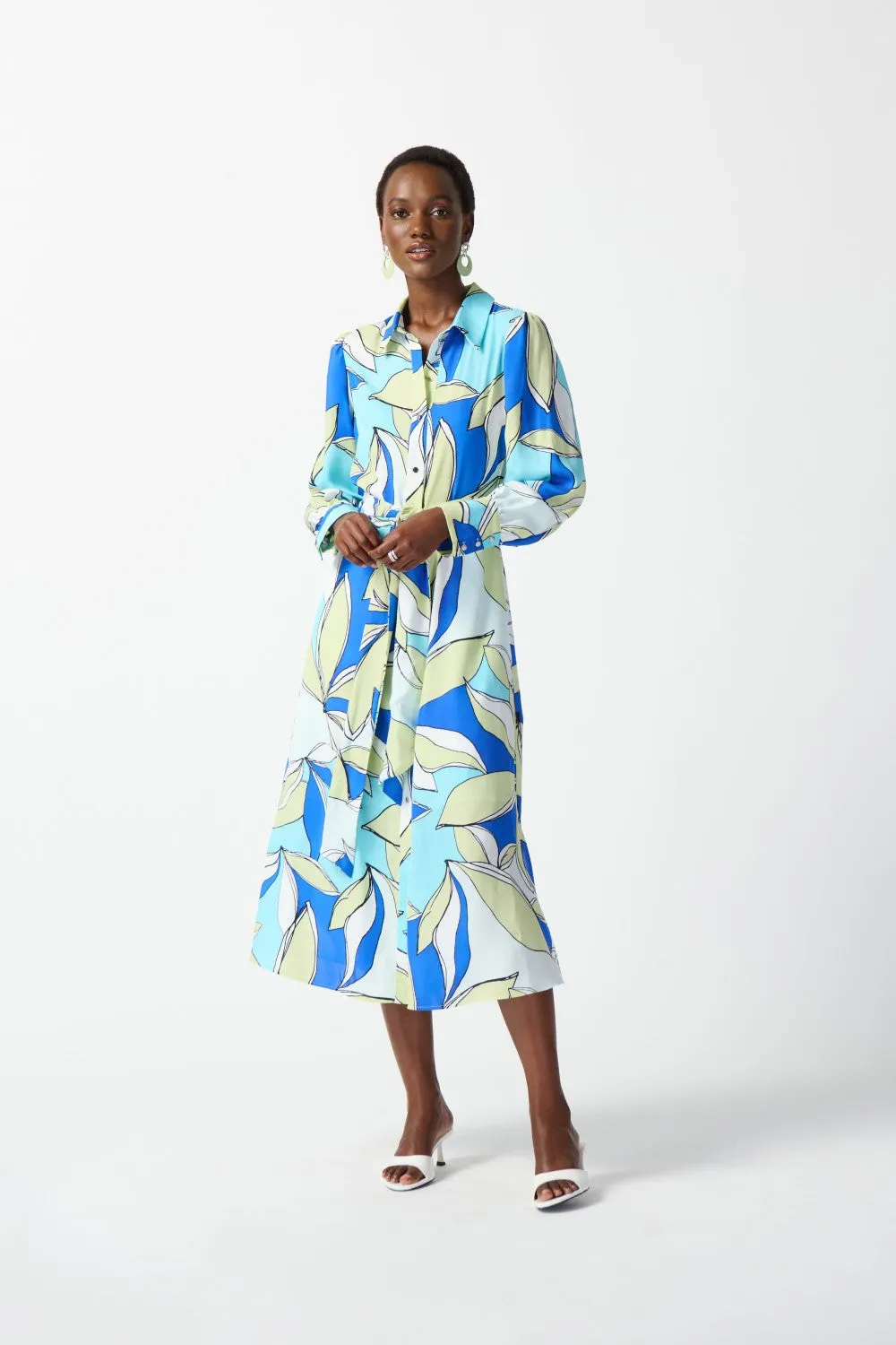 Joseph Ribkoff Dress 242911 Vanilla/Multi