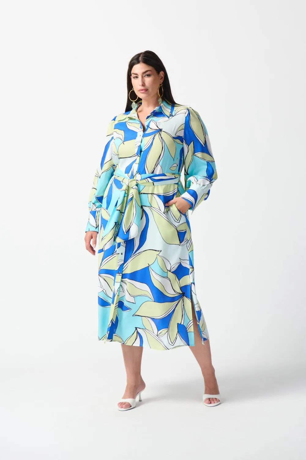 Joseph Ribkoff Dress 242911 Vanilla/Multi