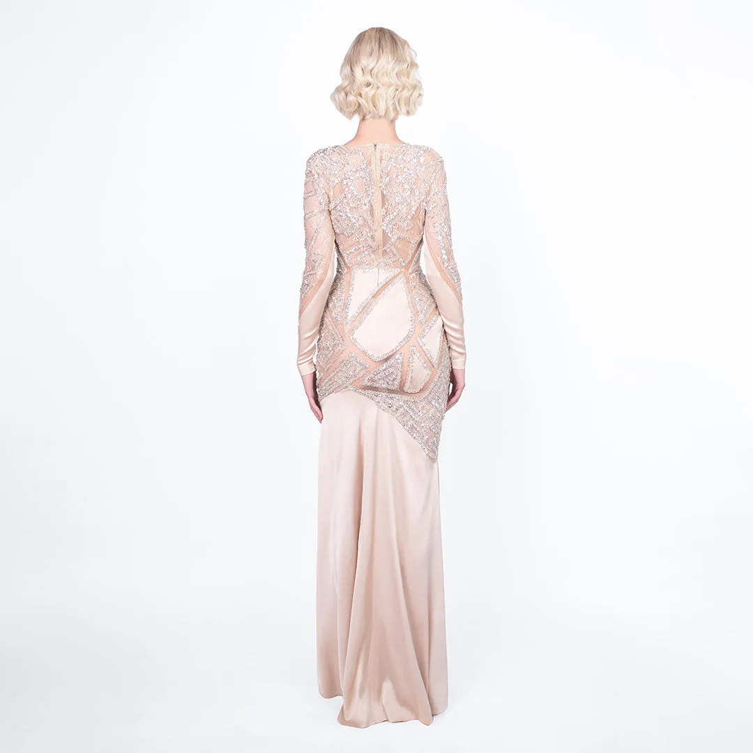Lace Elegance Symmetry Dress