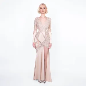 Lace Elegance Symmetry Dress