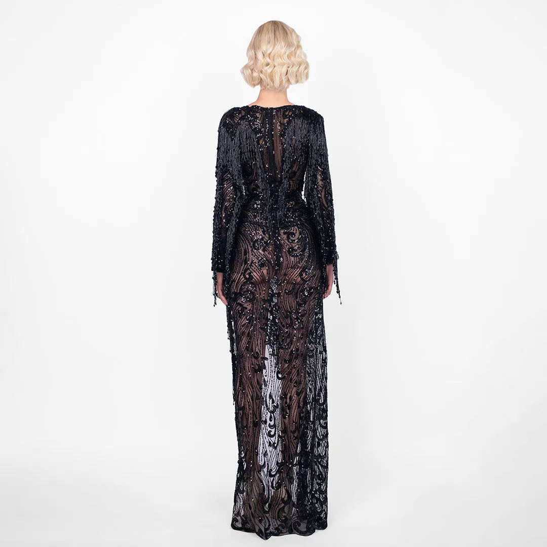 Nocturnal Elegance Reverie Dress