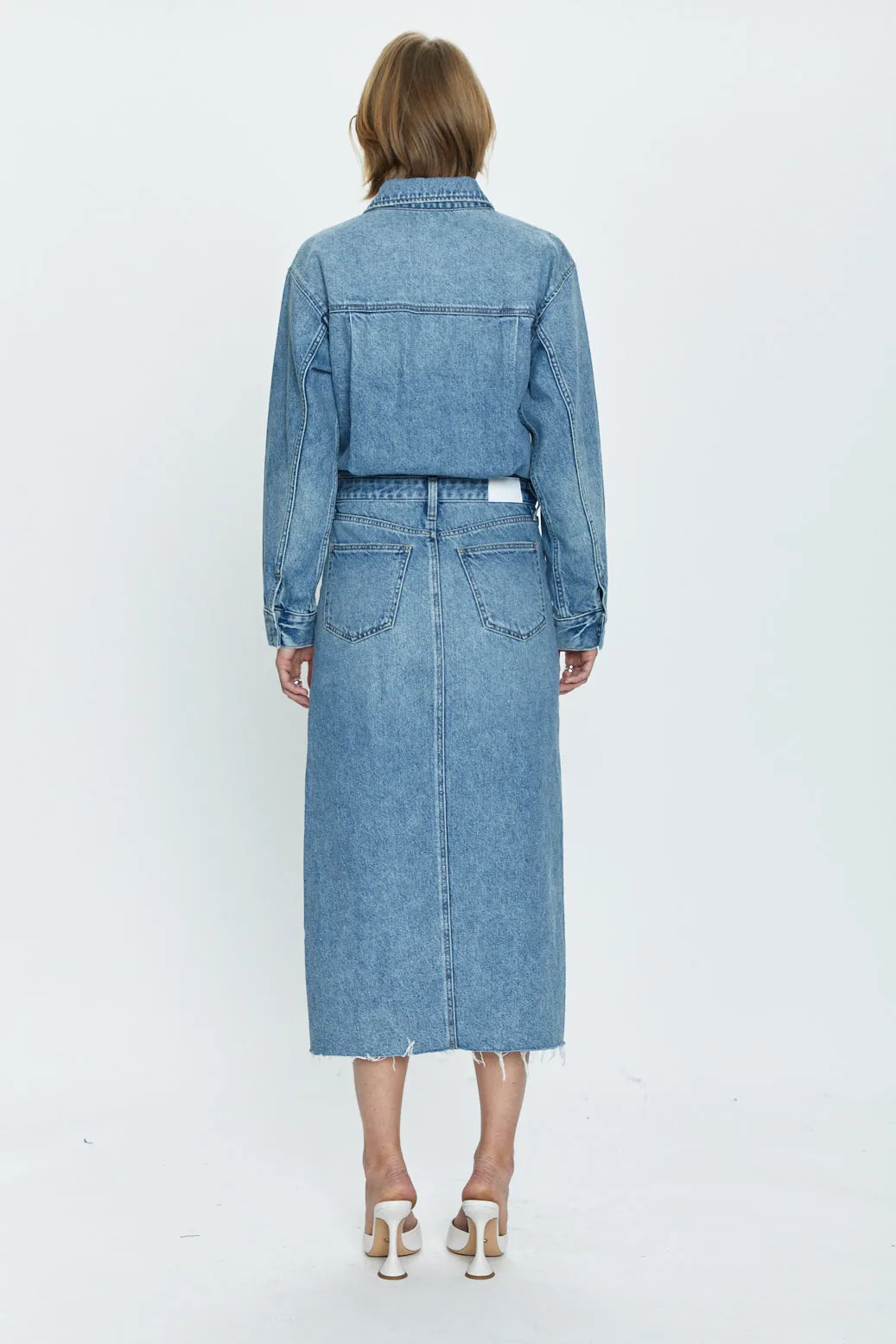 PISTOLA Amira Midi Dress in Marcel