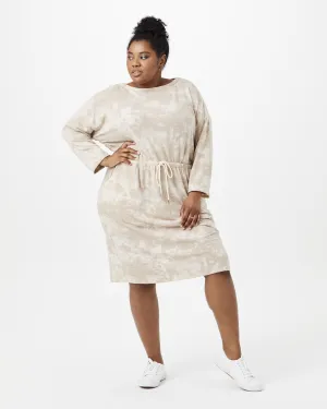 Quintana Knit Tie-Dye Dress | Tan / Tan