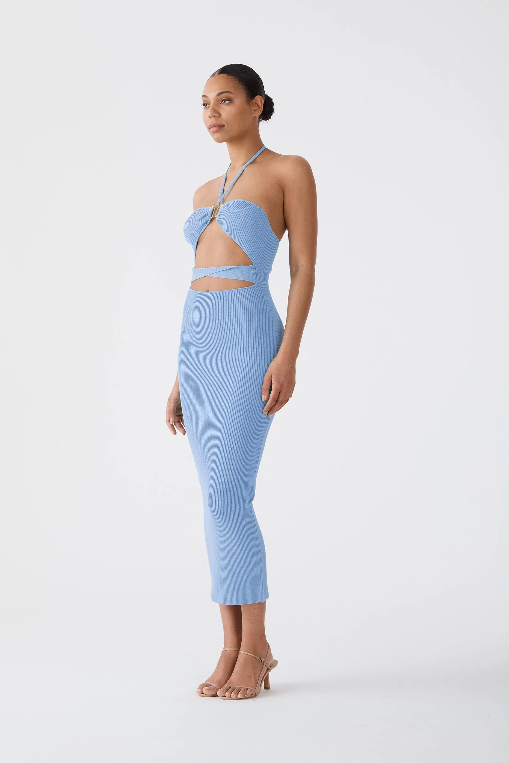 SAN SLOANE HAVANA MIDI DRESS