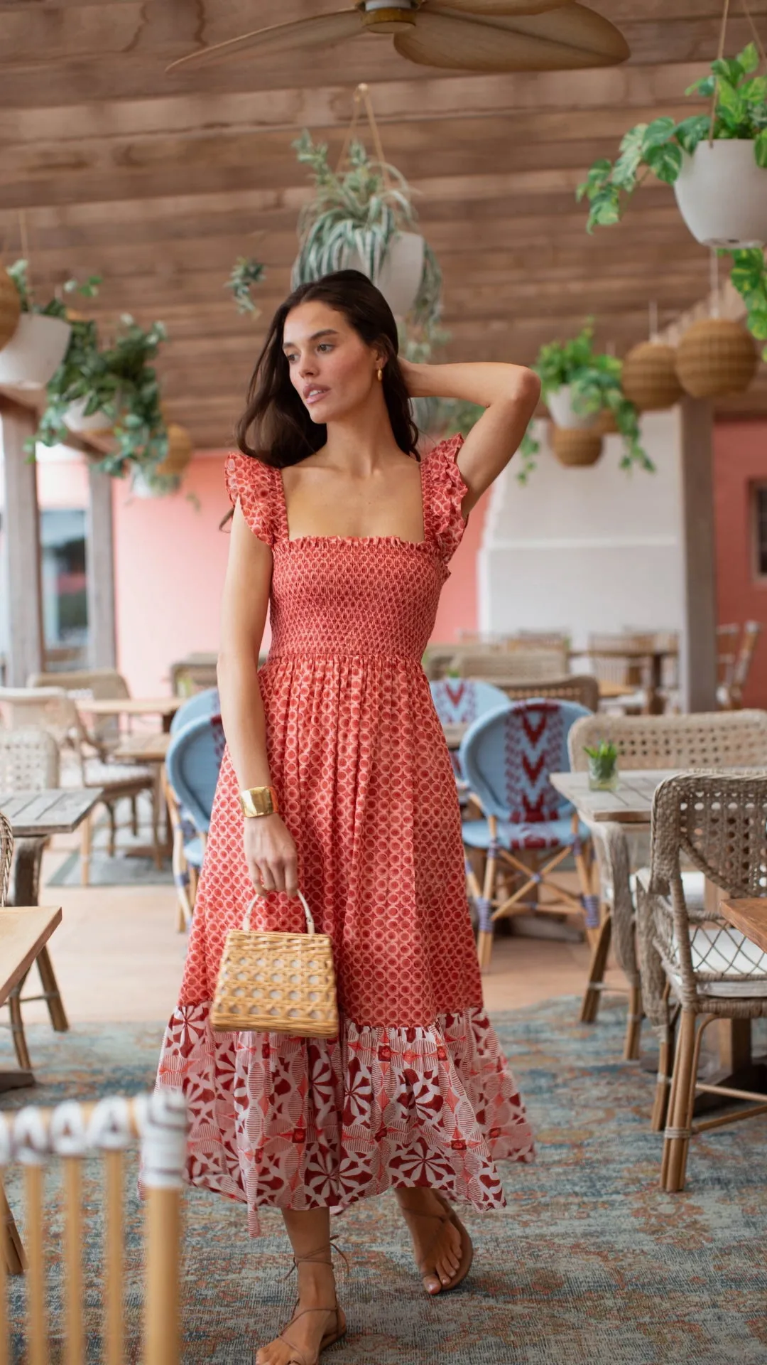 Sasco Dress - Pink Porto