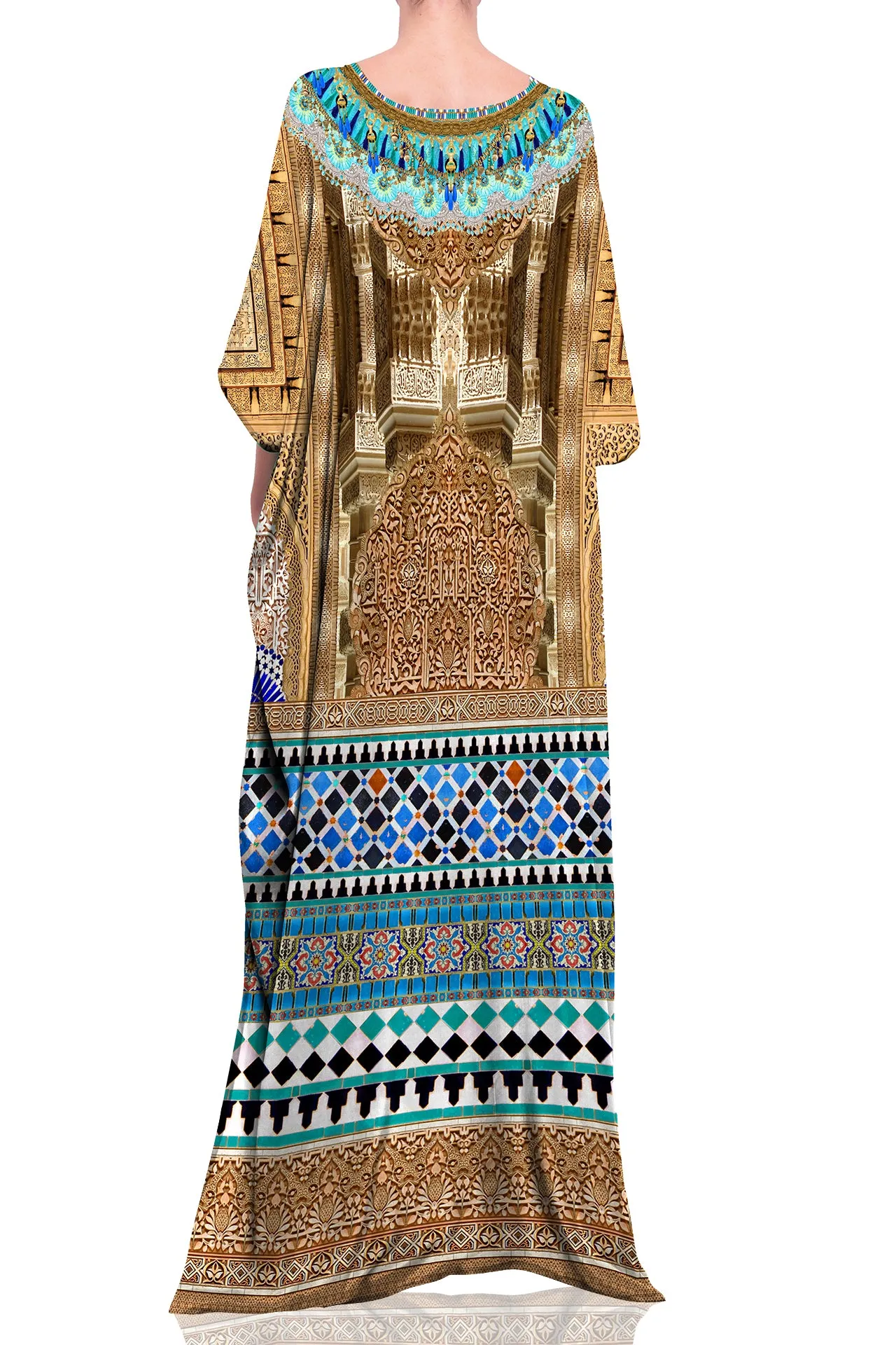 Silk Kaftan Luxury